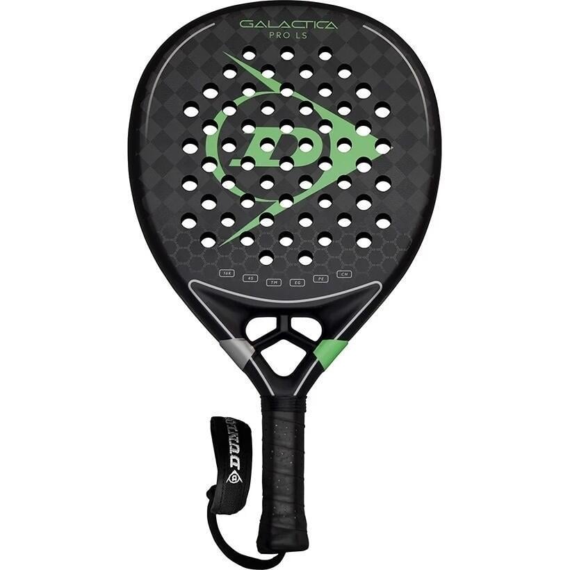 Ракетка для падл-тенісу Dunlop GALACTICA PRO LS 2025 Чорно-зелений (10359941)