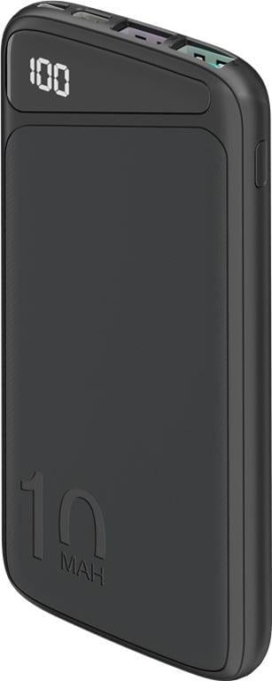 Повербанк Goobay 10000 mAh 22,5W QC 3.0 PD USB-C Black (53936)