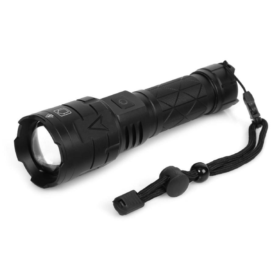 Ліхтар акумуляторний Watton WT-604 з USB зарядкою та функцією Powerbank 3000 Лм