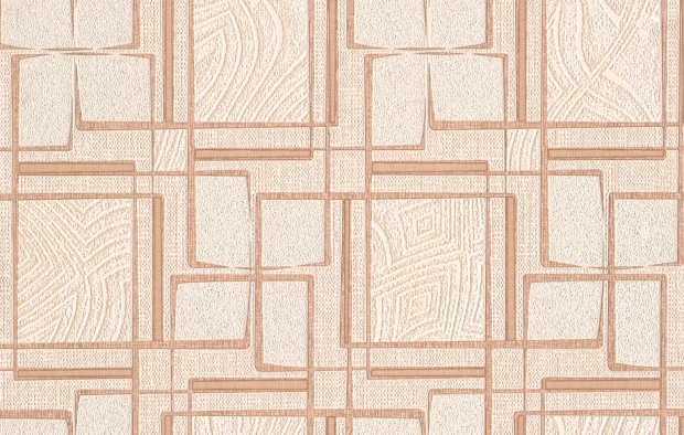 Шпалери вінілові 9421-02 з геометрією для коридору/кухні/вітальні 10x0,53 м Бежево-коричневий (2561468652) - фото 7