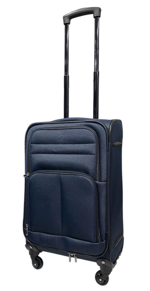 Валіза маленька ручна поклажа TAG JB1001 поліестер S Темно-синій - фото 1 Валіза маленька ручна поклажа TAG JB1001 поліестер S Темно-синій - фото 1