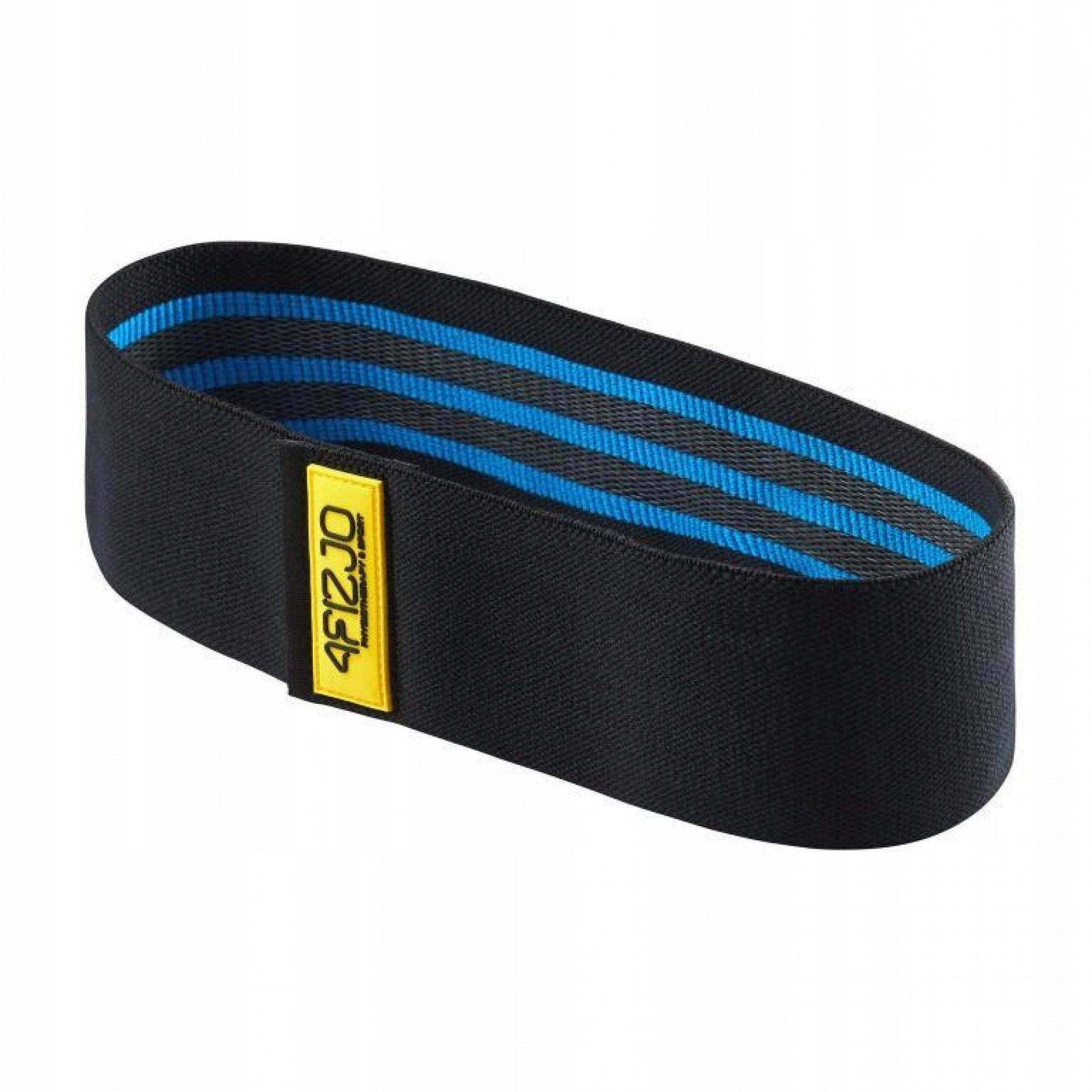 Резинка для фитнеса 4fizjo Hip Band из ткани 15-20 кг Black/Blue (P-5907739310293)