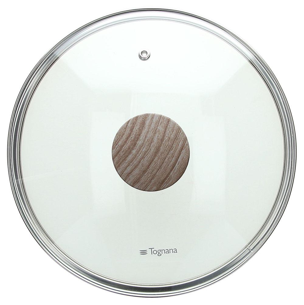 Крышка Tognana Grancucina Wooden 20 см стекло Прозрачный (V7558W30WNT)