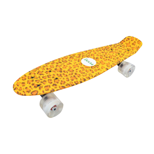 Пенниборд Penny Style 22" светящиеся колеса ABEC 9 Leopard (2T2018) Пенниборд Penny Style 22" светящиеся колеса ABEC 9 Leopard (2T2018)