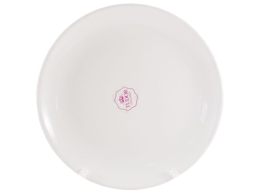 Тарілка порцелянова пиріжкова TUDOR Гладь 18 см (TU2204-1)