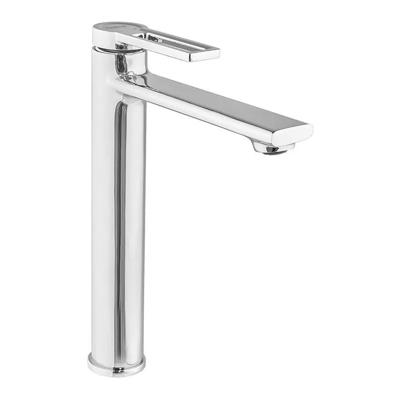 Смеситель для умывальника высокий Haiba BAVARIYA 001 High NUT Хром (HB3960)