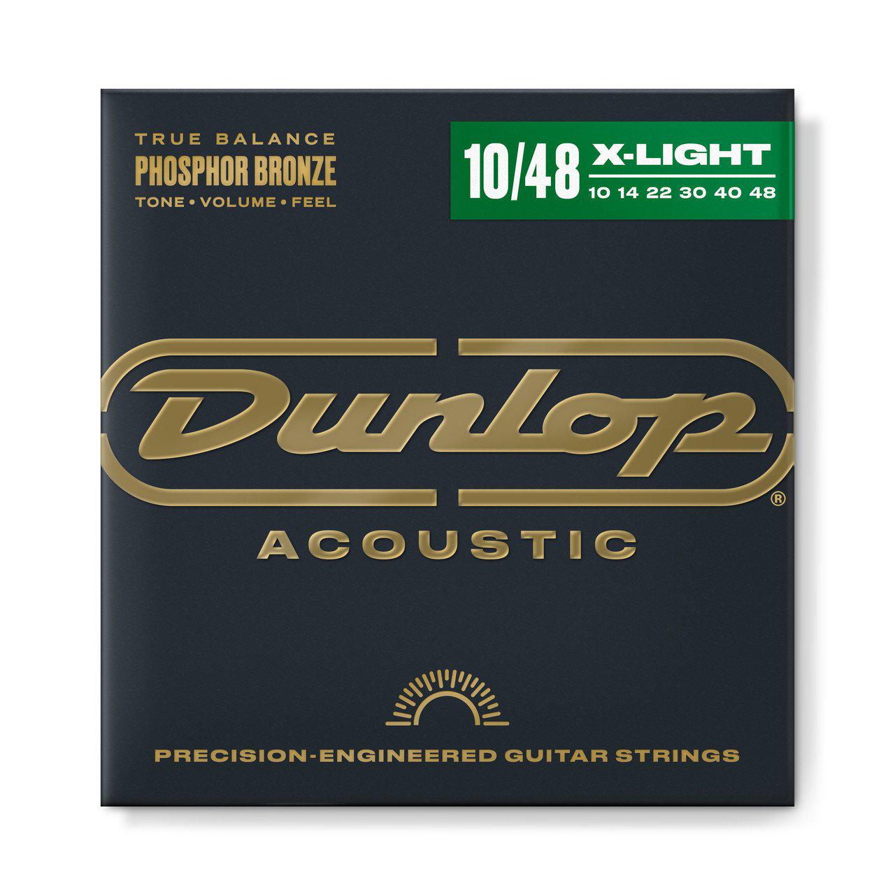 Струны для акустической гитары Dunlop DAP1048 Phosphor Bronze (114568)