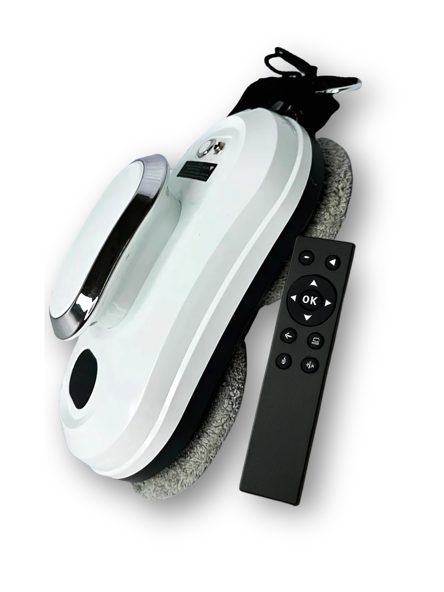 Робот для мытья окон интеллектуальный 3 режима пульт ДУ Белый (5253588245)