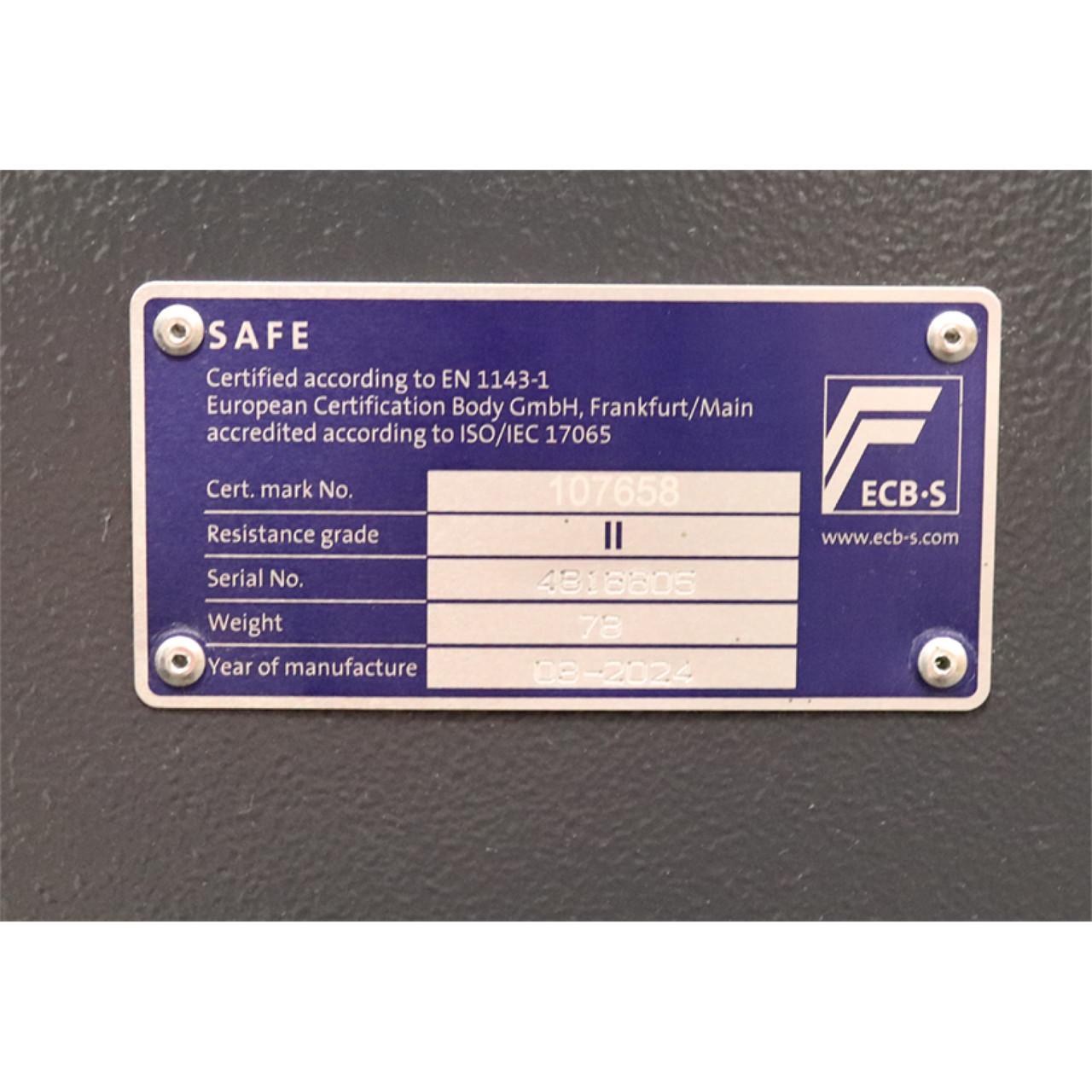 Сейф зламостійкий Griffon CLW II.42.K (29747390) - фото 4 Сейф зламостійкий Griffon CLW II.42.K (29747390) - фото 4