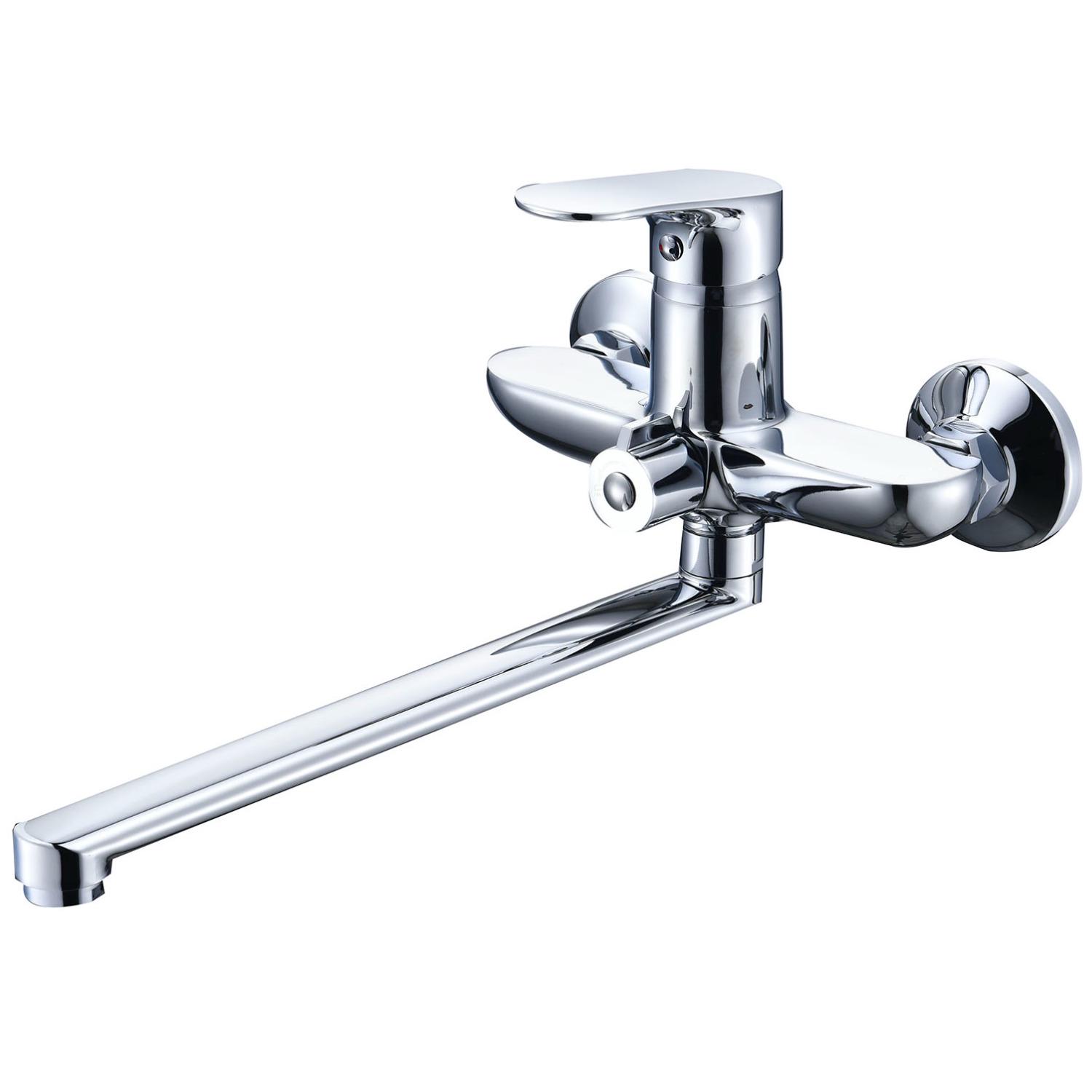 Змішувач для ванної Lidz Arrow LDARR0052CRM44954 одноважільний Хром (230023)