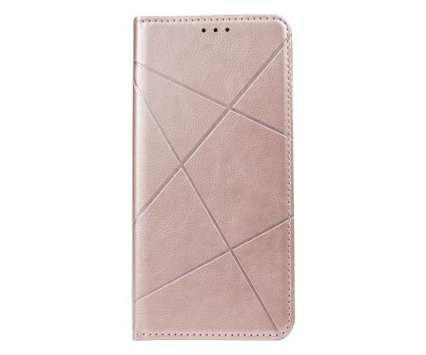 Чехол-книжка Business Leather для Samsung Galaxy A03 Pink - фото 1