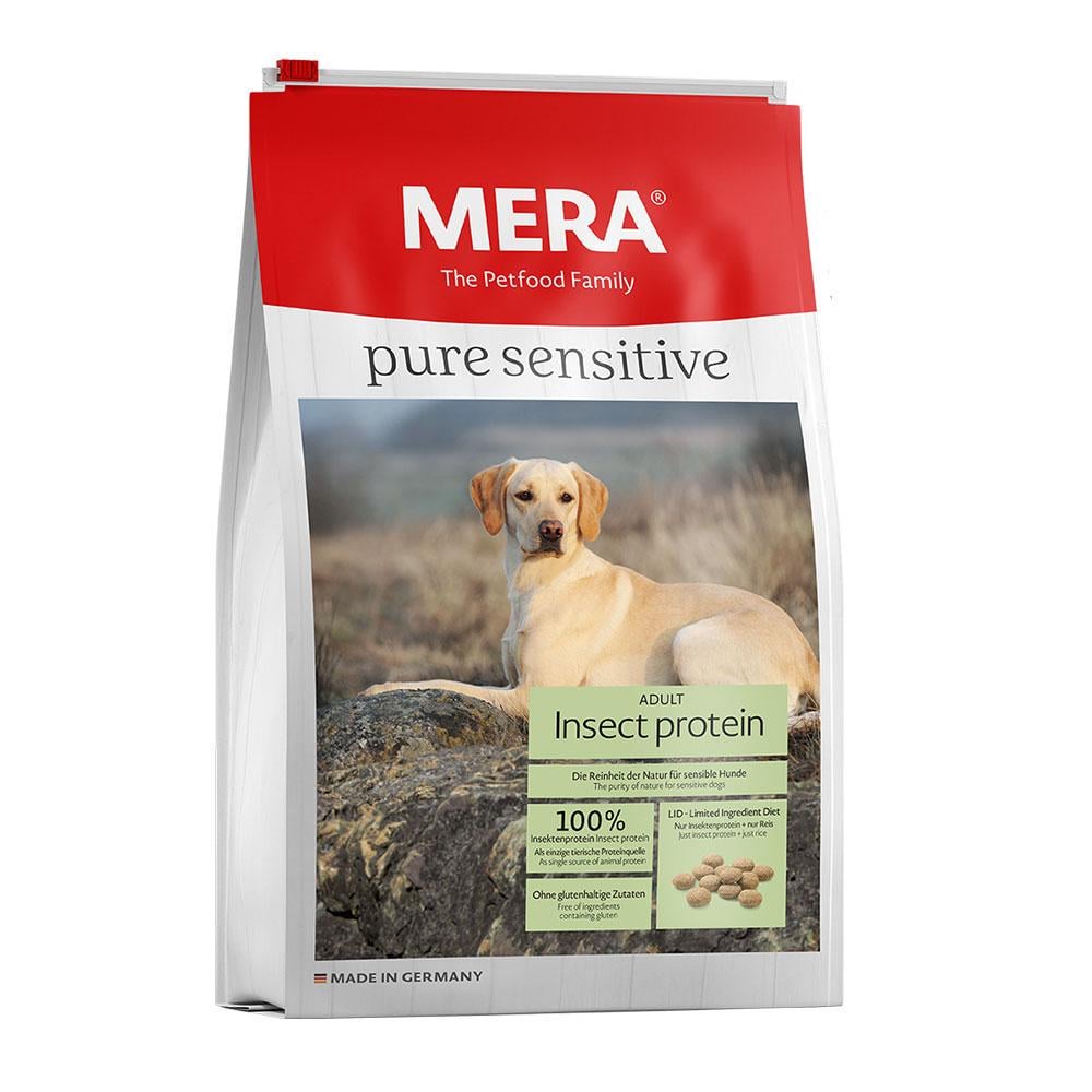 Корм сухой для собак MERA Pure Sensitive Insect protein с протеином насекомых 1 кг