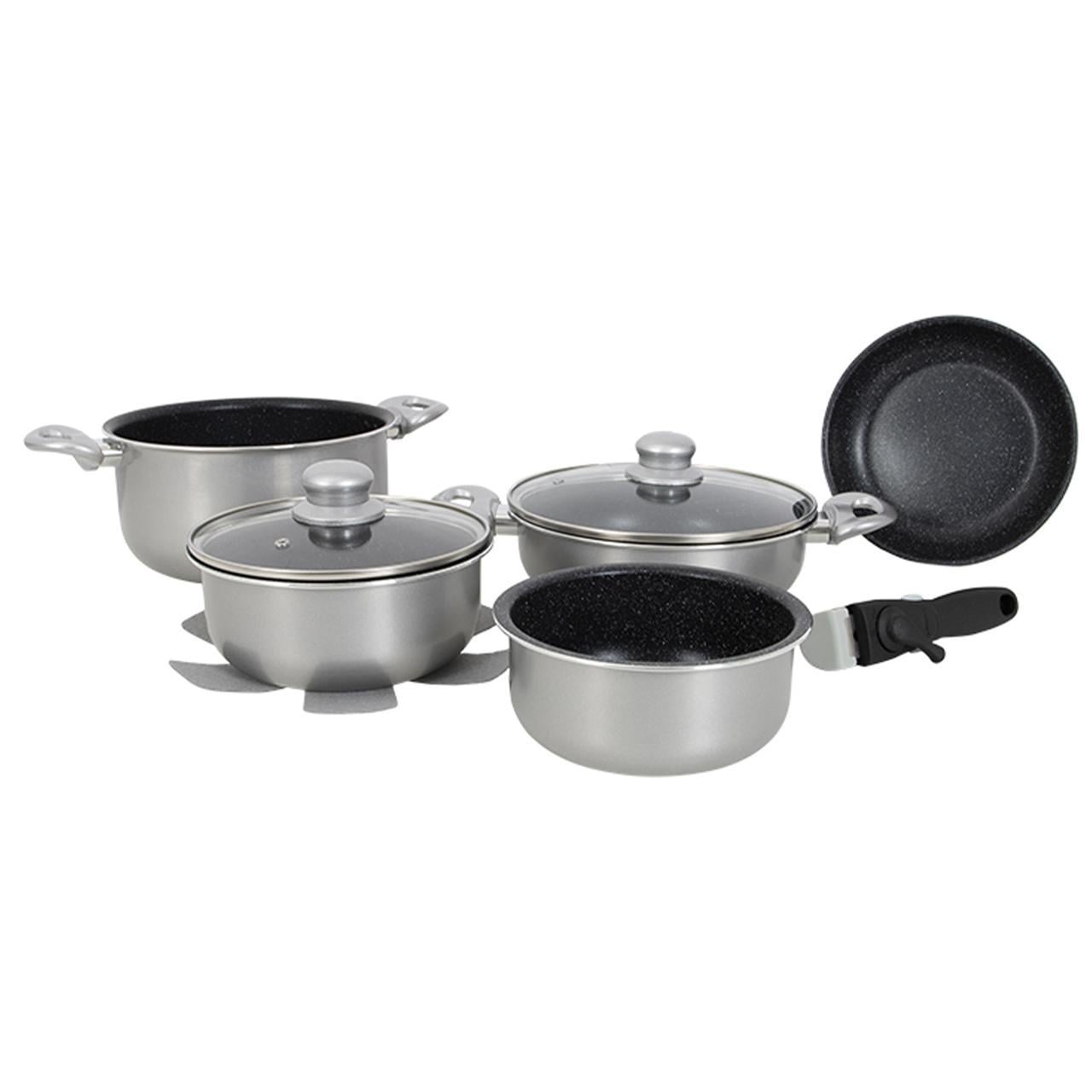 Набор посуды GIMEX Cookware Set induction 8 предметов Silver (6977227)