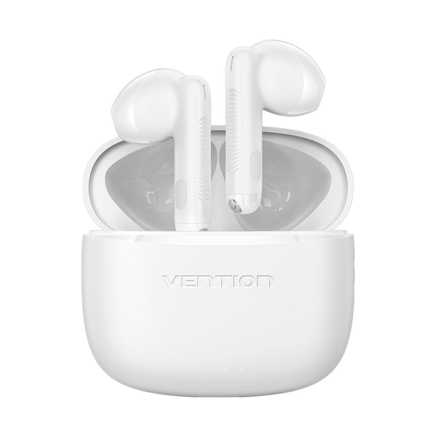 Навушники бездротові Vention Elf E03 Bluetooth 5.3 TWS 10 мм 30 год відтверення AAC/SBC Hi-Fi водонепроникні IPX5 Білий (NBHW0) Навушники бездротові Vention Elf E03 Bluetooth 5.3 TWS 10 мм 30 год відтверення AAC/SBC Hi-Fi водонепроникні IPX5 Білий (NBHW0)