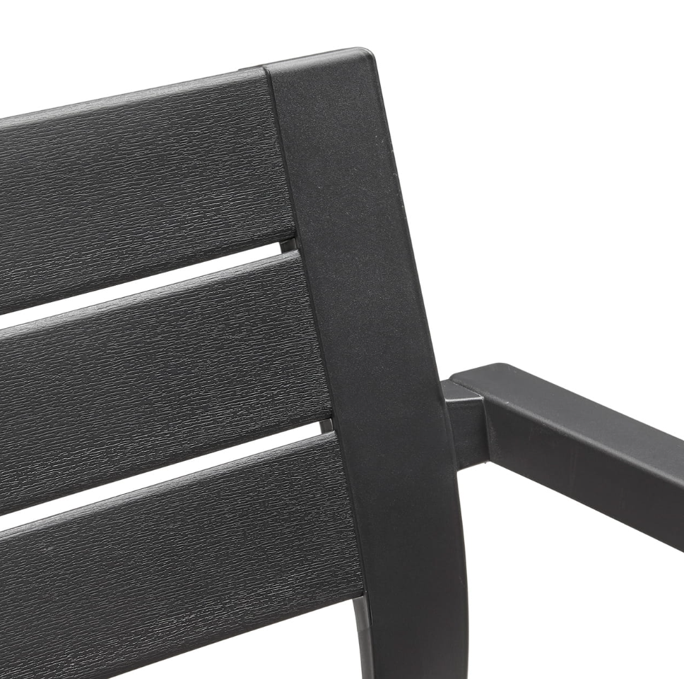Стілець садовий Keter Julie Dining Chair Графітовий (246188) - фото 5 Стілець садовий Keter Julie Dining Chair Графітовий (246188) - фото 5