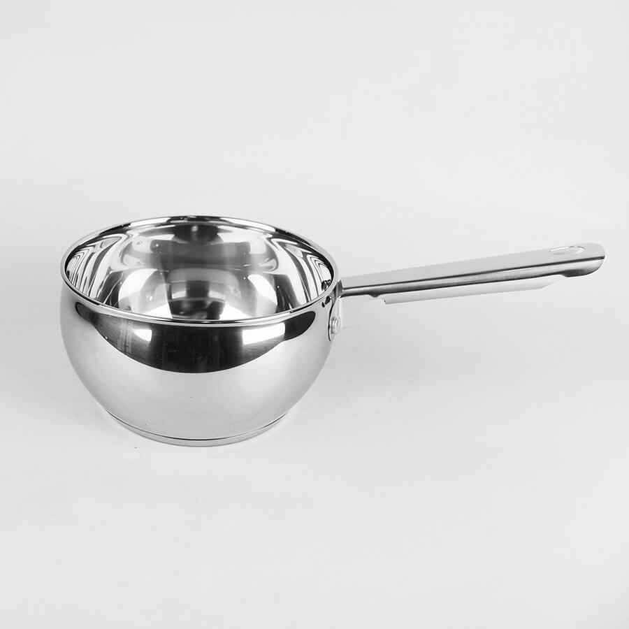 Ковш 1.5 л из нержавеющей стали с зеркальной полировкой