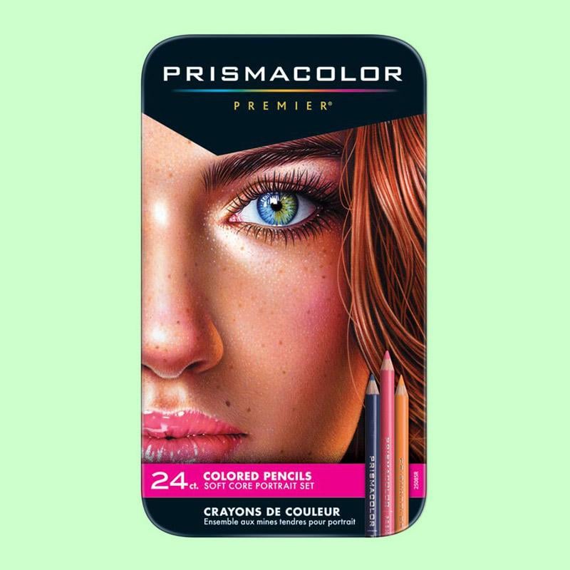 Набор карандашей мягких карандашей Prіsmacolor PORTRAІT Colored Pencіls 24 шт. (111401)