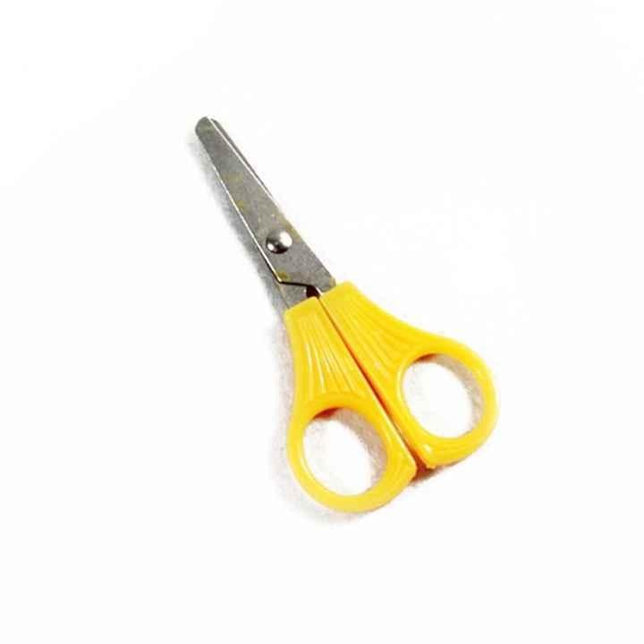 Ножницы канцелярские Stenson WW01311 с пластиковой ручкой 10 см Желтый (25441697)