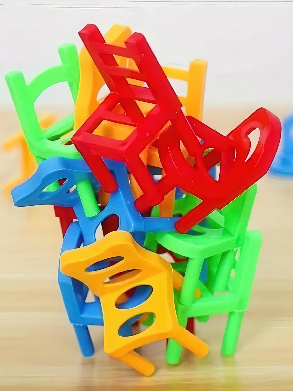 Настольная игра Дженга Стульчики увлекательная игра для всей семьи 48 предметов - фото 9