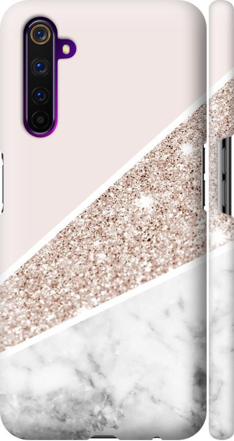Чехол на Realme 6 Pro Пастельный мрамор (4342m-1893-42517)