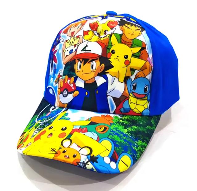 Кепка бейсболка детская Пикачу покемон №1 р. 48-54