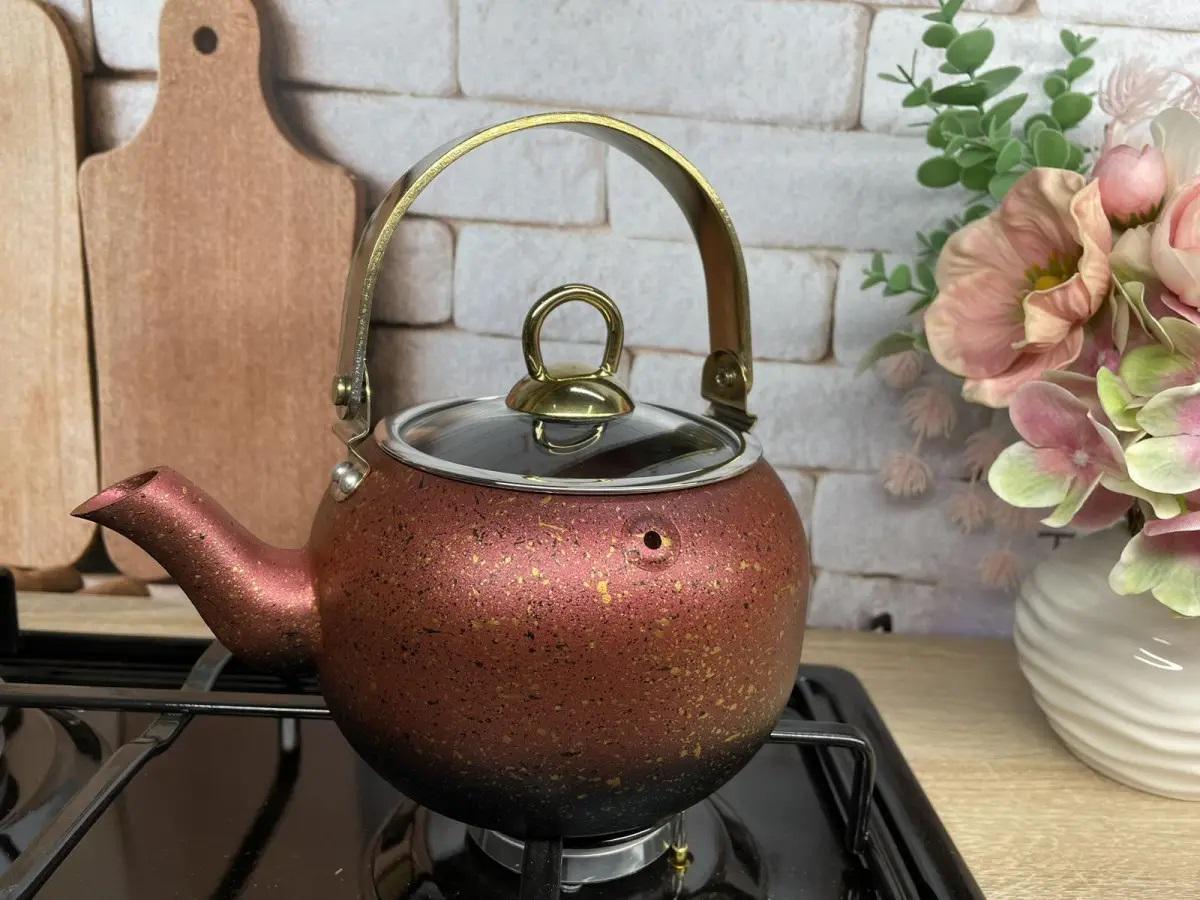 Чайник OMS Collection 8212-S 1 л Red (85254) - фото 2 Чайник OMS Collection 8212-S 1 л Red (85254) - фото 2