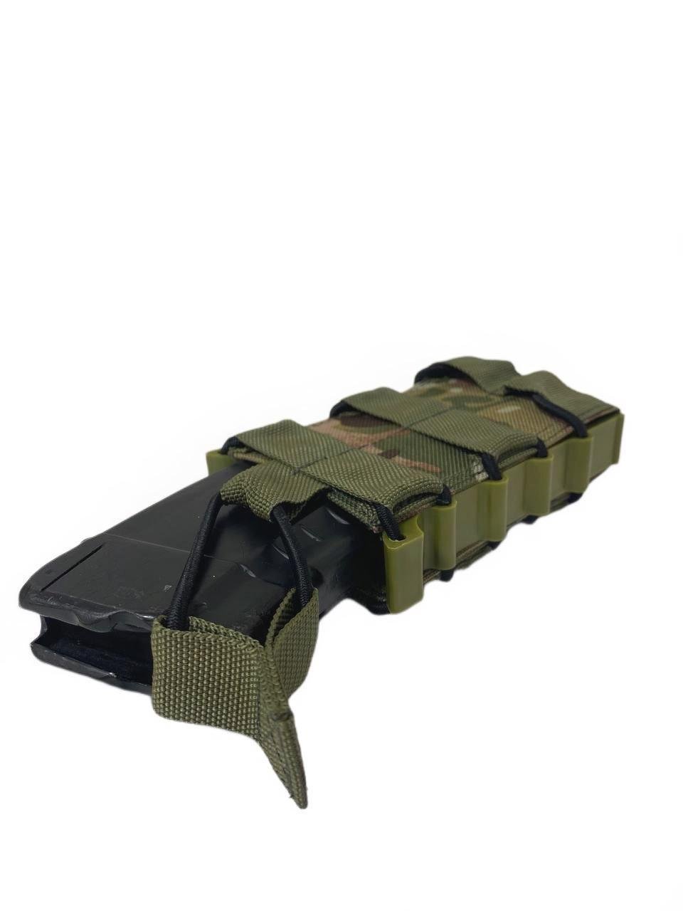 Подсумок для магазина АК открыт одинарный с жестким боковым каркасом Мультикам (23599632) - фото 3