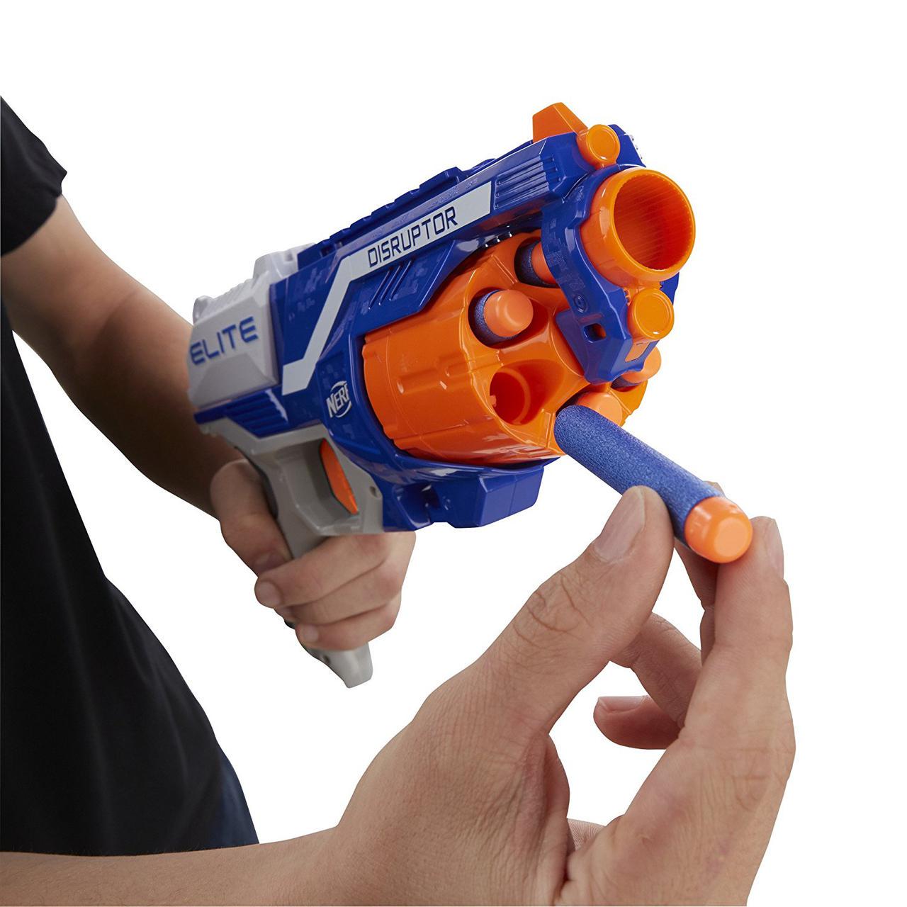Бластер Nerf N-Strike Elite Disruptor (B9837) - фото 5 Бластер Nerf N-Strike Elite Disruptor (B9837) - фото 5
