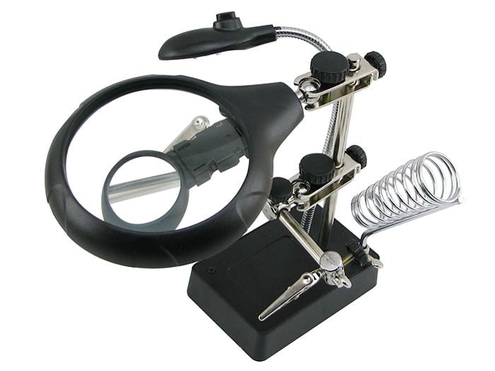 Лупа с держателем плат Magnifier MG16129-C