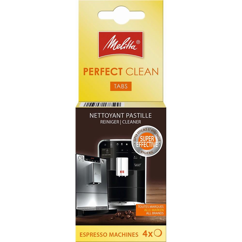 Таблетки для очистки от кофейных масел и жиров для кофемашин Melitta Perfect Clean 4 шт. (10304516)