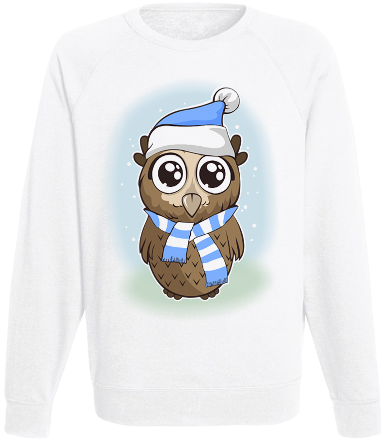 Світшот чоловічий новорічний Совушка L Білий (39018) Світшот чоловічий новорічний Совушка L Білий (39018)