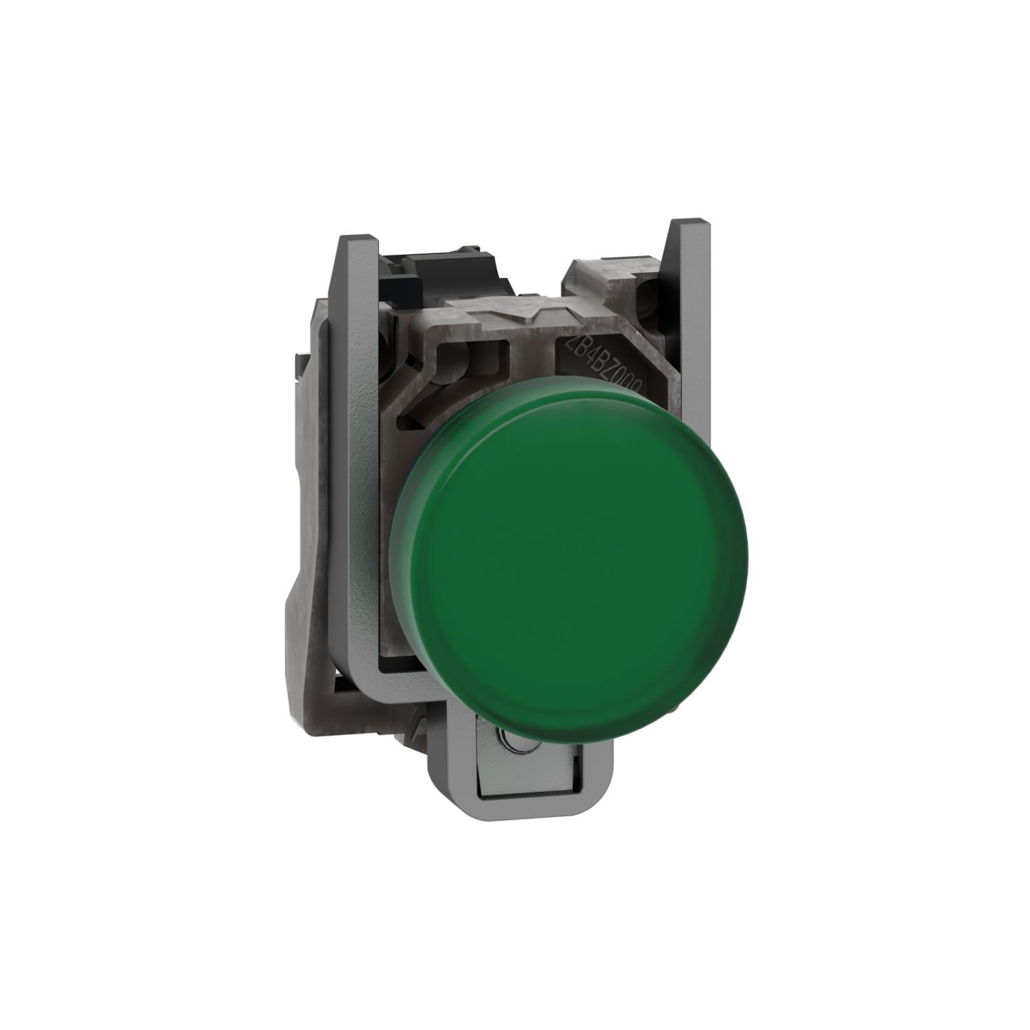 Лампа сигнальна Schneider Electric Harmony XB4 22 мм 120V AC LED Зелений (XB4BVG3)
