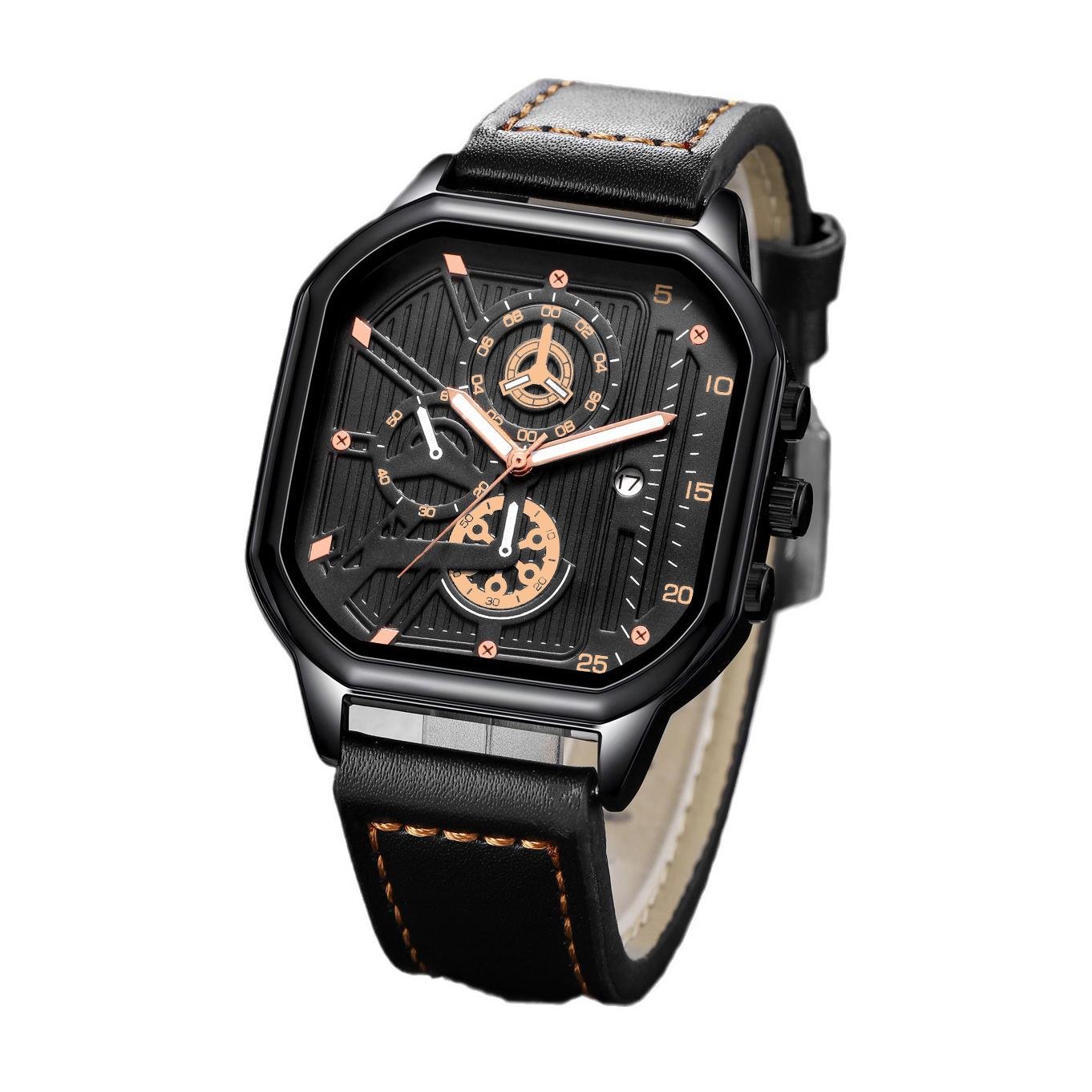 Наручные часы мужские Yolako кварцевые Черный (VOKVGO-1393) Наручные часы мужские Yolako кварцевые Черный (VOKVGO-1393)