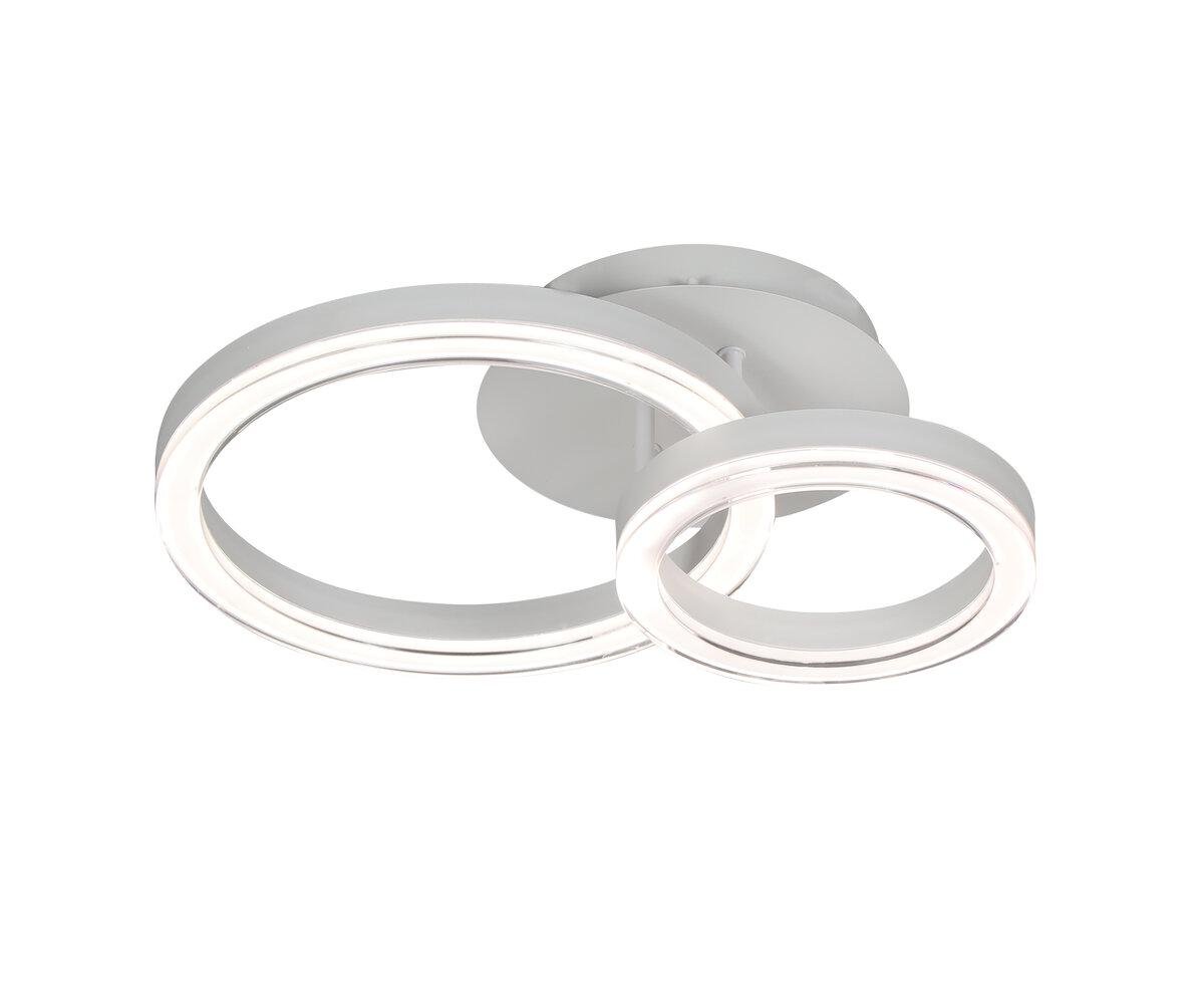 Люстры LED 60W с пультом Valeso на два плафона 3000K- 6500K IP20 G 2571/2 WT 60W Белый (26390008)