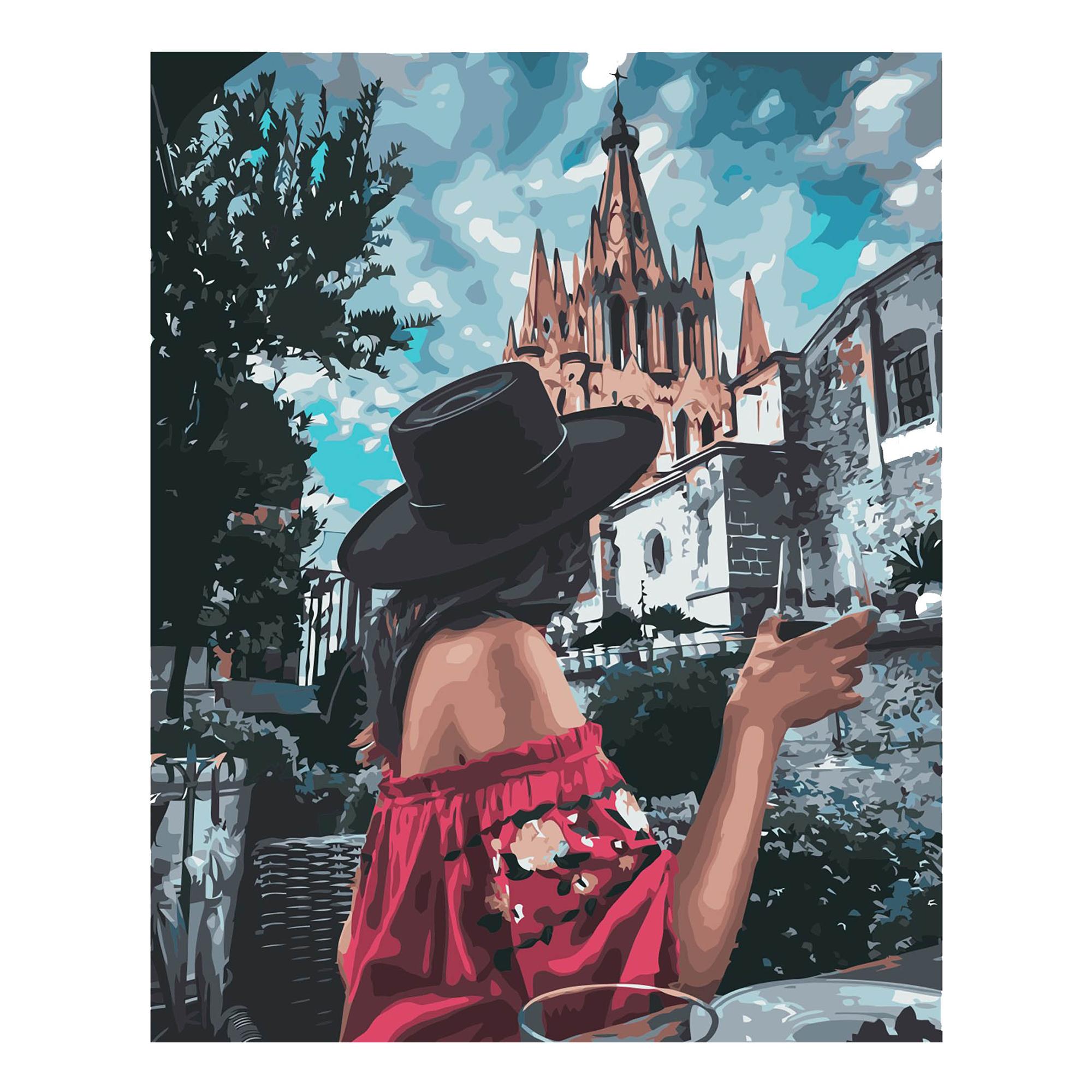 Картина за номерами Strateg Готична романтика 40x50 см (VA-2540)