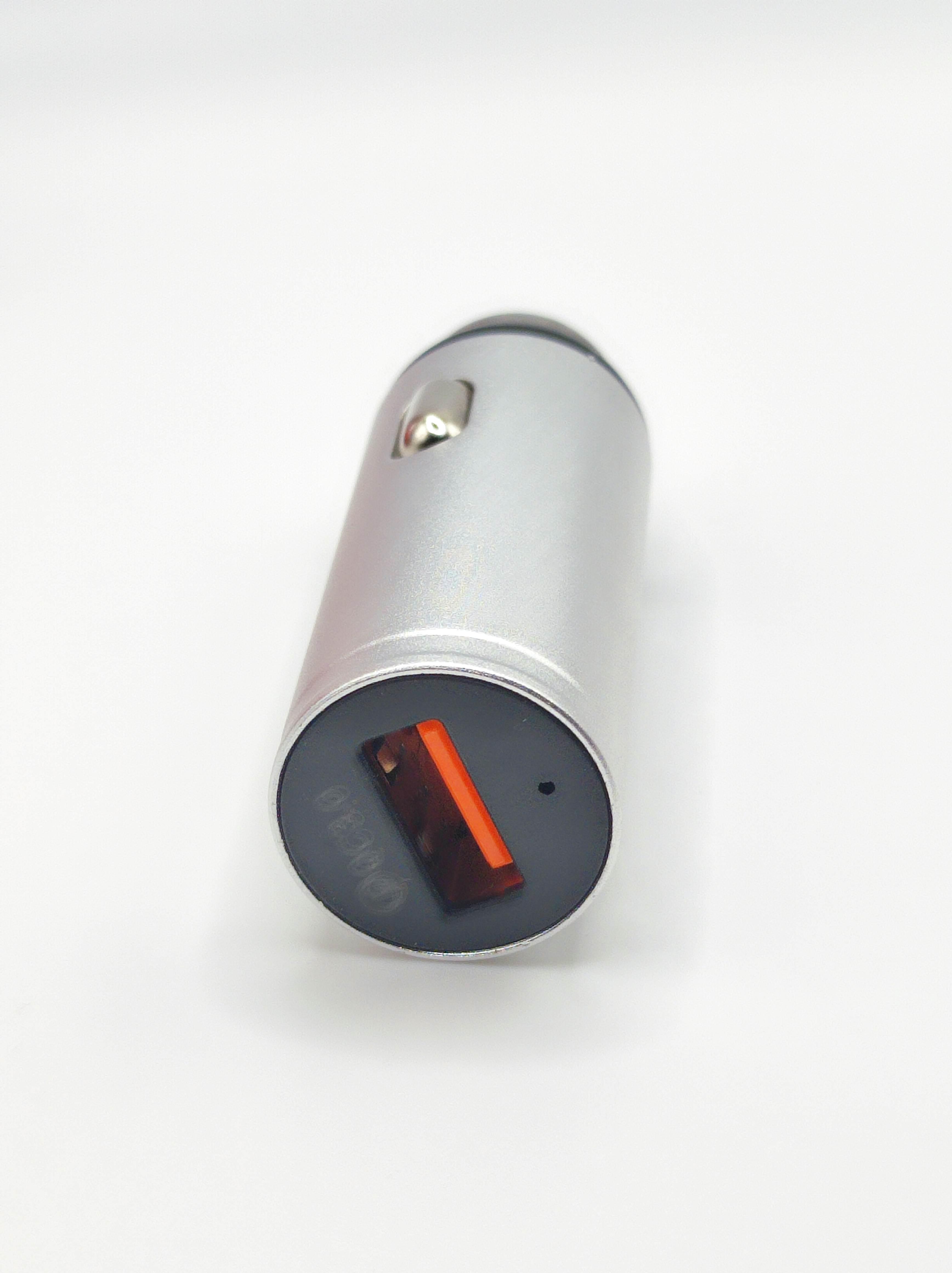 АЗУ USB блок 2.4A 12/24V 1USB T05 Metall Quick Charge 3.0 - фото 2