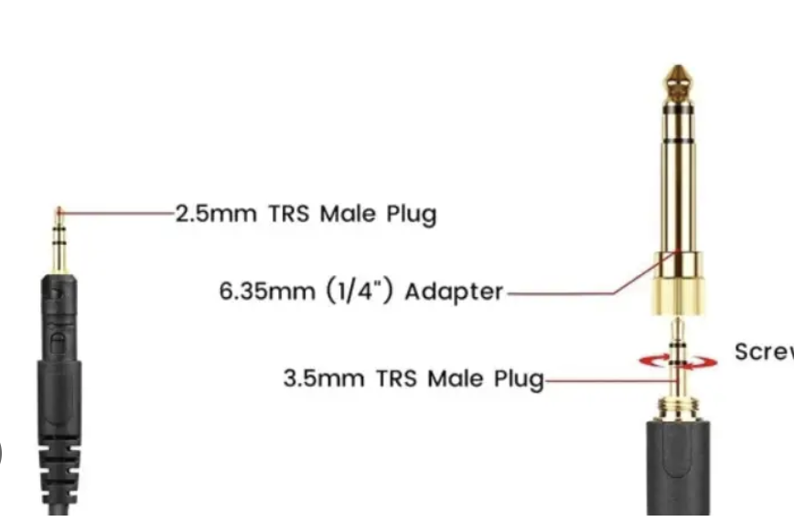 Кабель-провод прямой для наушников Audio-Technica ATH-M40X/M50X/M60X/M70X (2703086627) - фото 2 Кабель-провод прямой для наушников Audio-Technica ATH-M40X/M50X/M60X/M70X (2703086627) - фото 2