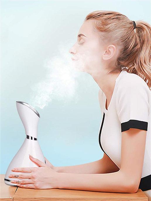 Паровая сауна для лица Nano Ionic Facial Steamer Белый - фото 3