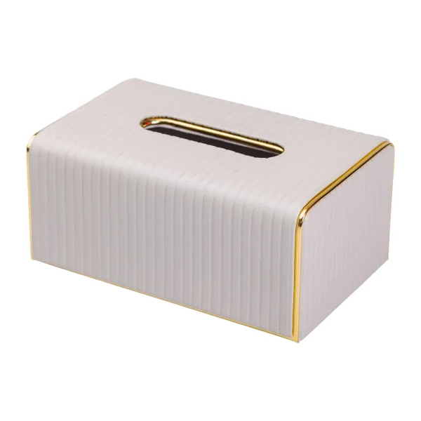 Серветниця з екошкіри 23х13,5х9 см Сірий - фото 2 Серветниця з екошкіри 23х13,5х9 см Сірий - фото 2