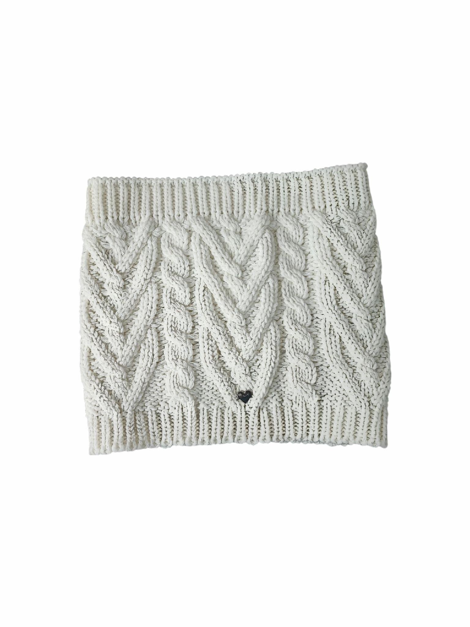 Шарф-снуд для дівчинки в'язаний OVS One Size Молочний (0761)