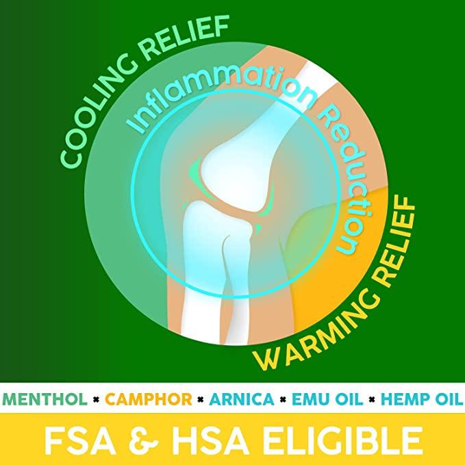 Знеболюючий засіб Ebanel Menthol Arnica Gel при артриті/нервових суглобах/шиї - фото 2 Знеболюючий засіб Ebanel Menthol Arnica Gel при артриті/нервових суглобах/шиї - фото 2