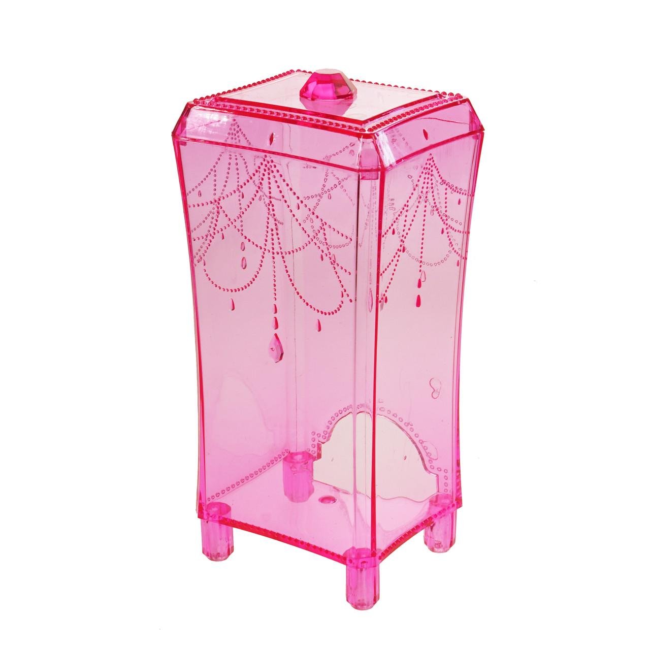 Органайзер для ватных дисков Supretto Розовый (1247241085)