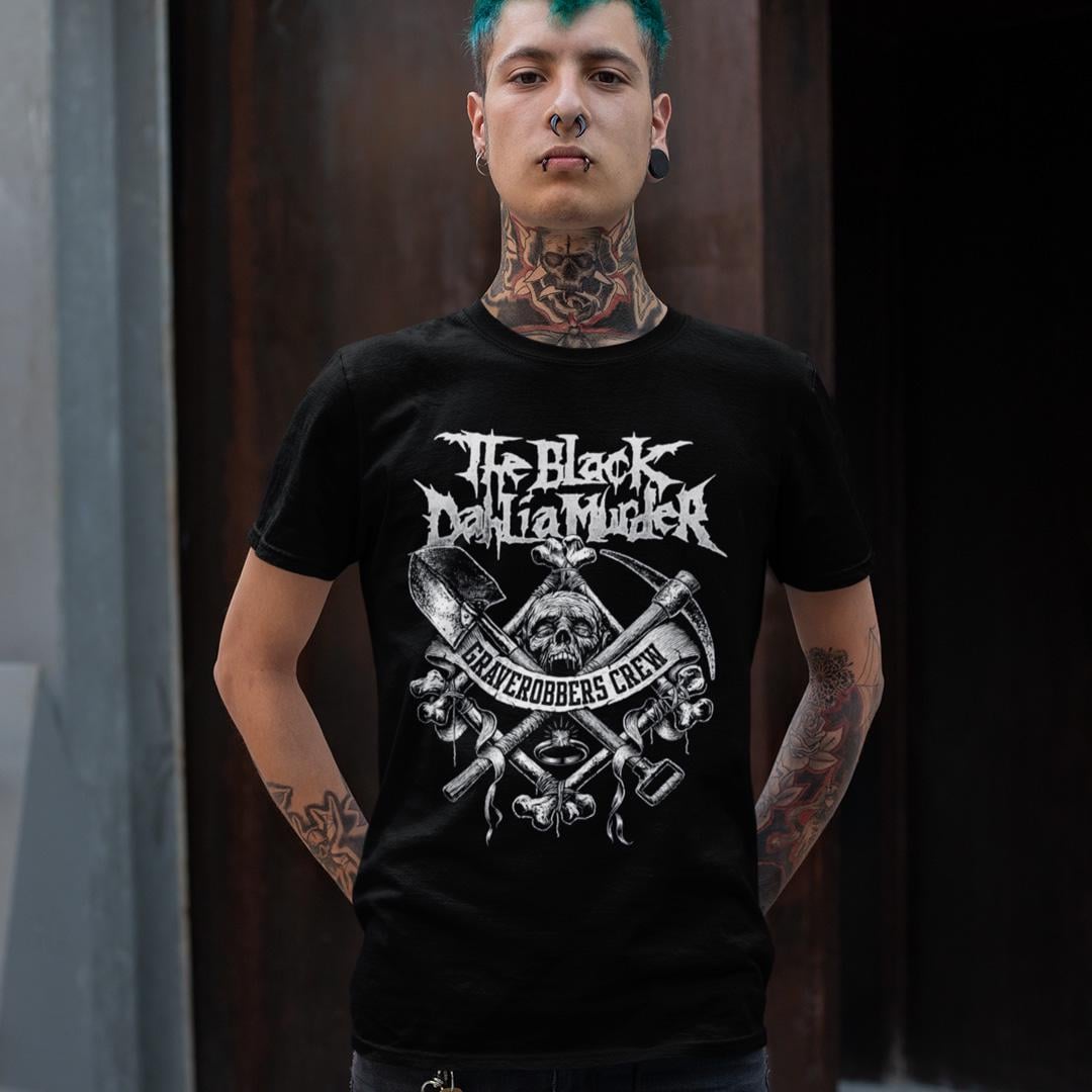 Футболка унисекс The Black Dahlia Murder Graverobbers Crew 4XL Черный (00000011811)