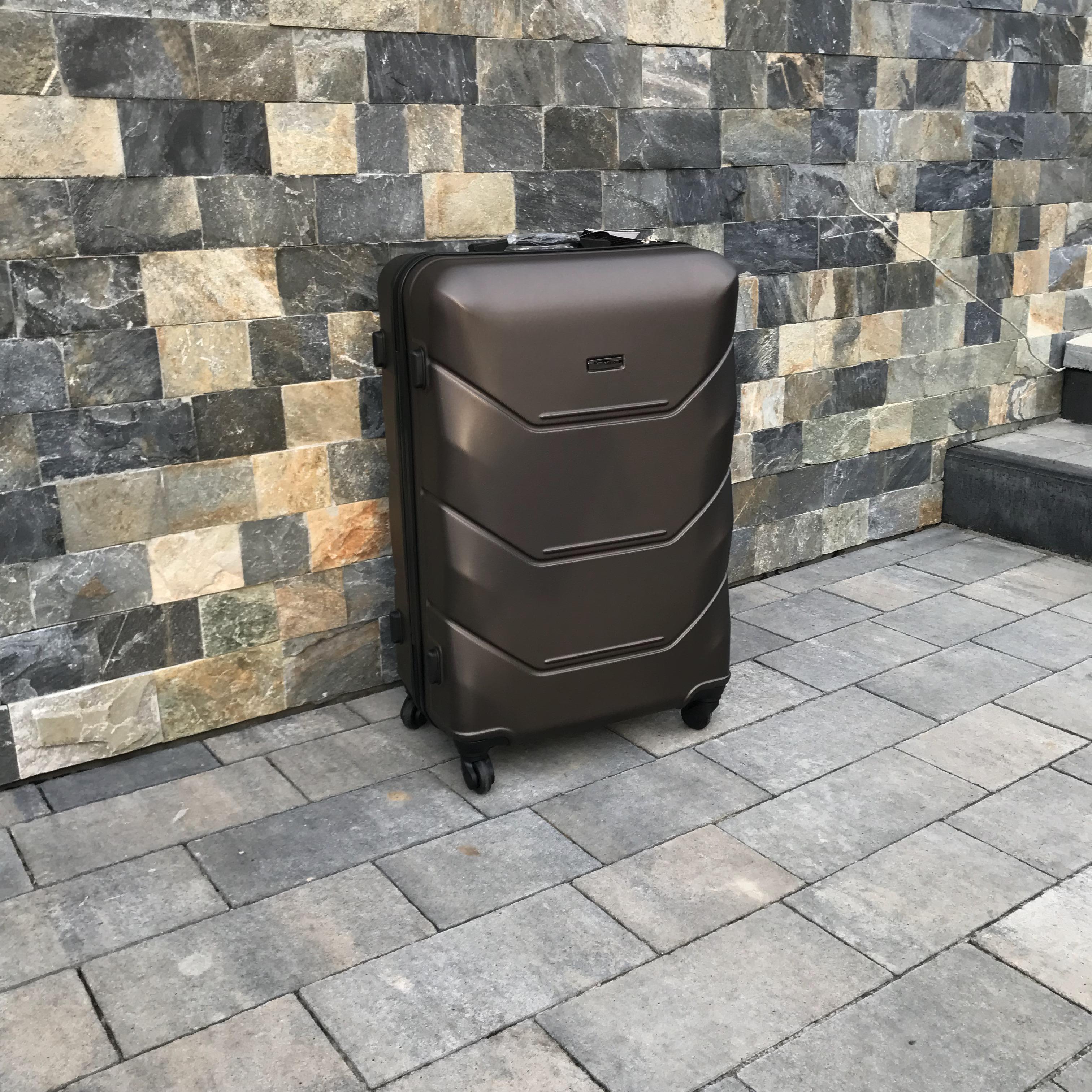 Валіза дорожня Wings 147 з полікарбонату L 75х48х30 см Коричневий (10820054) - фото 2 Валіза дорожня Wings 147 з полікарбонату L 75х48х30 см Коричневий (10820054) - фото 2