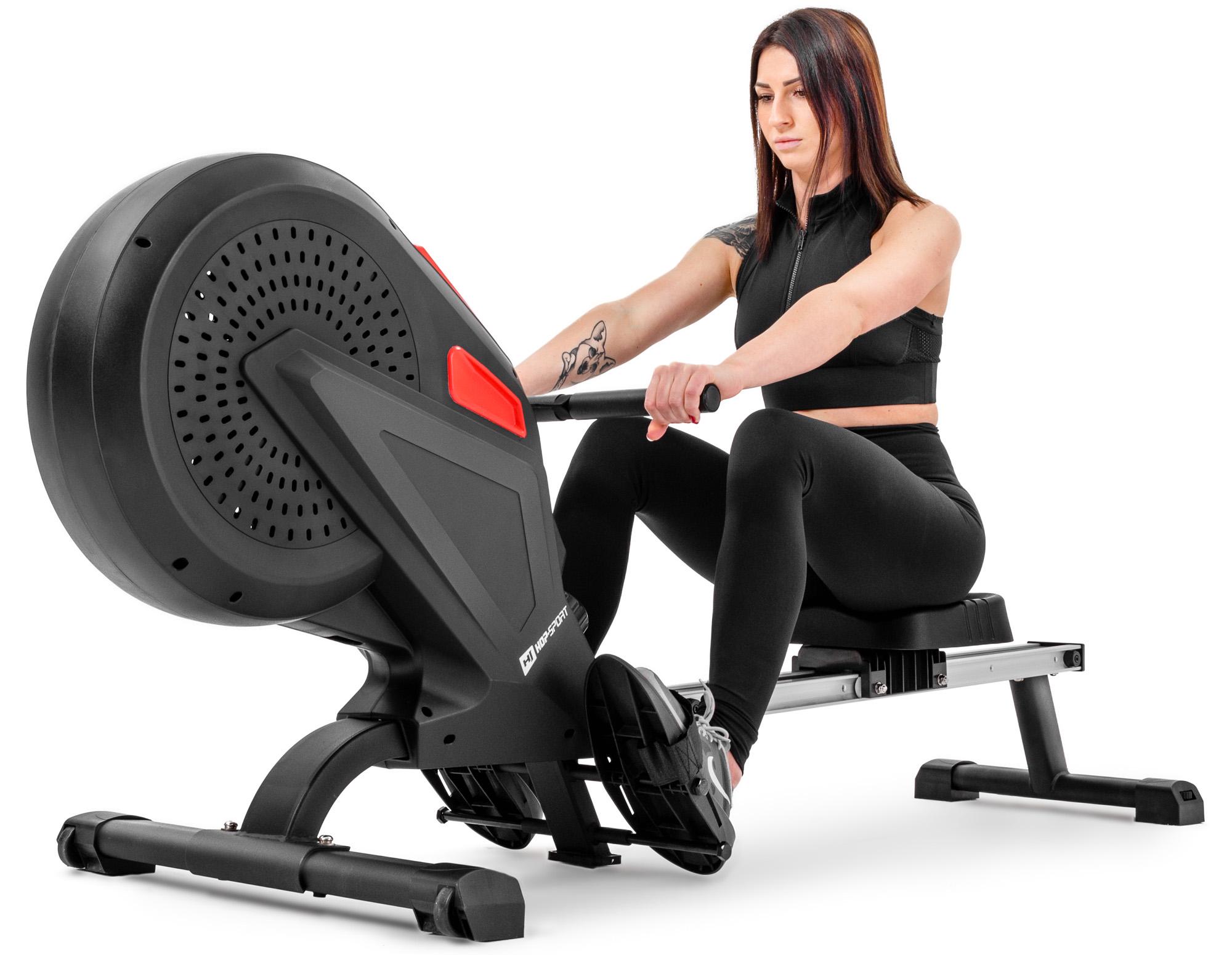 Гребной аэромагнитный тренажер Hop-Sport HS-070R Rush - фото 16 Гребной аэромагнитный тренажер Hop-Sport HS-070R Rush - фото 16