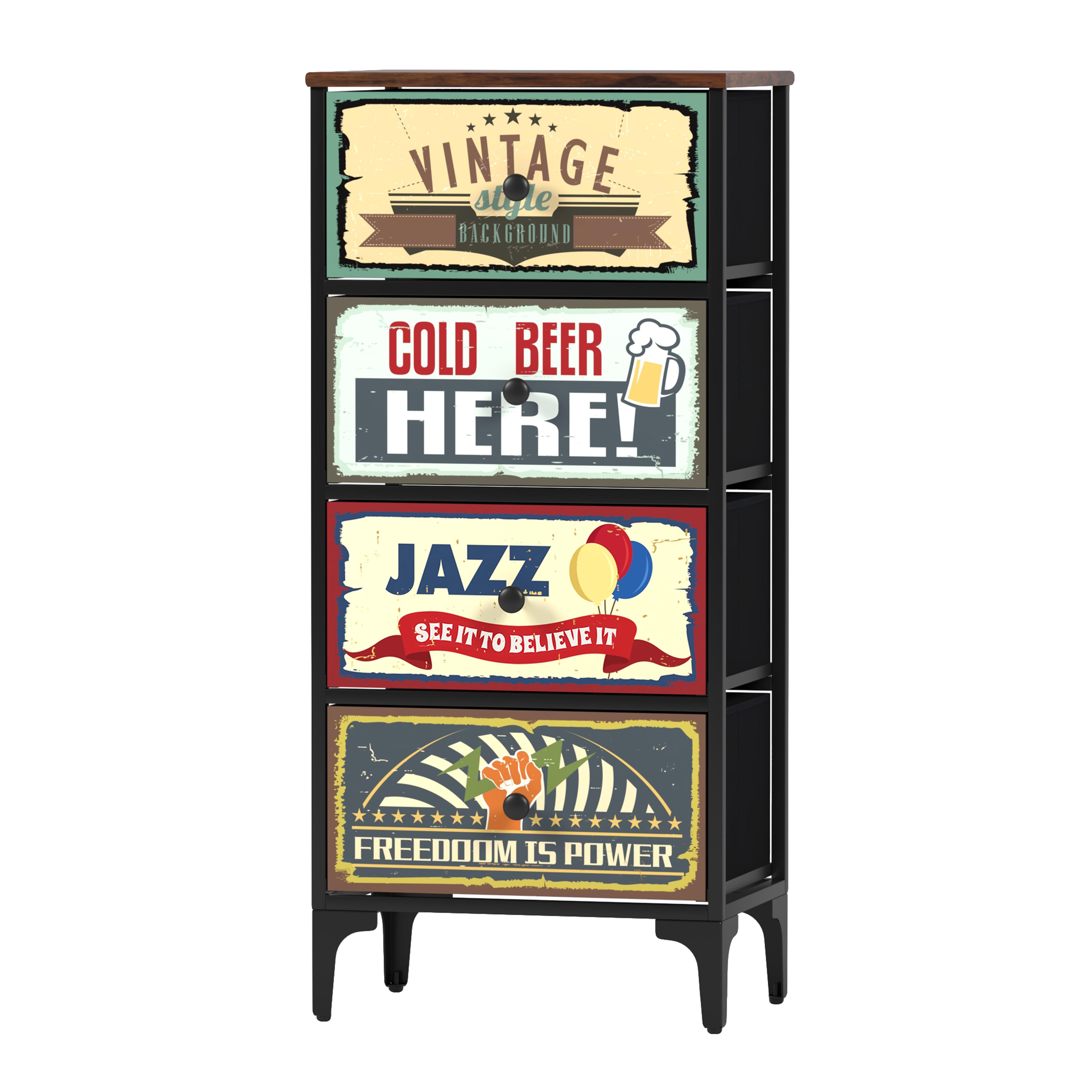 Комод бытовой Luminaria Brooklyn 4B (29114486)