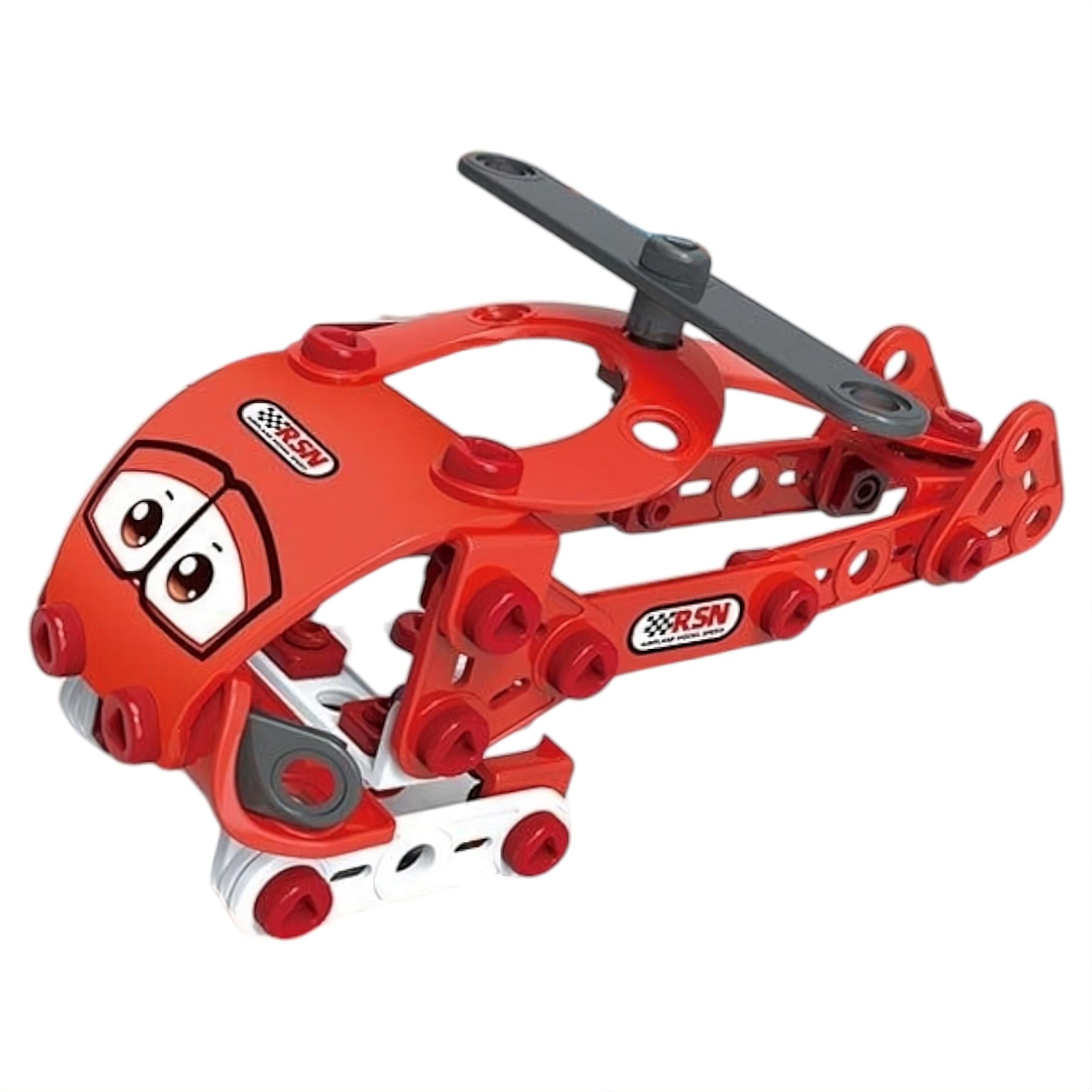 Конструктор 128-2 “Вертолет” металлический конструктор для маленьких техников Конструктор 128-2 “Вертолет” металлический конструктор для маленьких техников