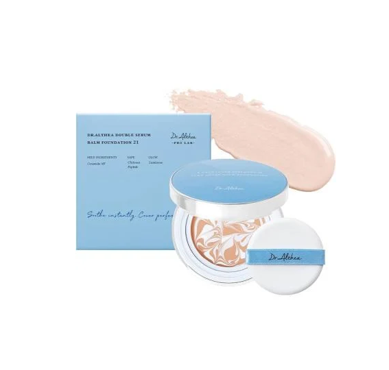 Кушон тональный Dr. Althea Double Serum Balm Foundation SPF50 №23 без запаски 12 г (254593)