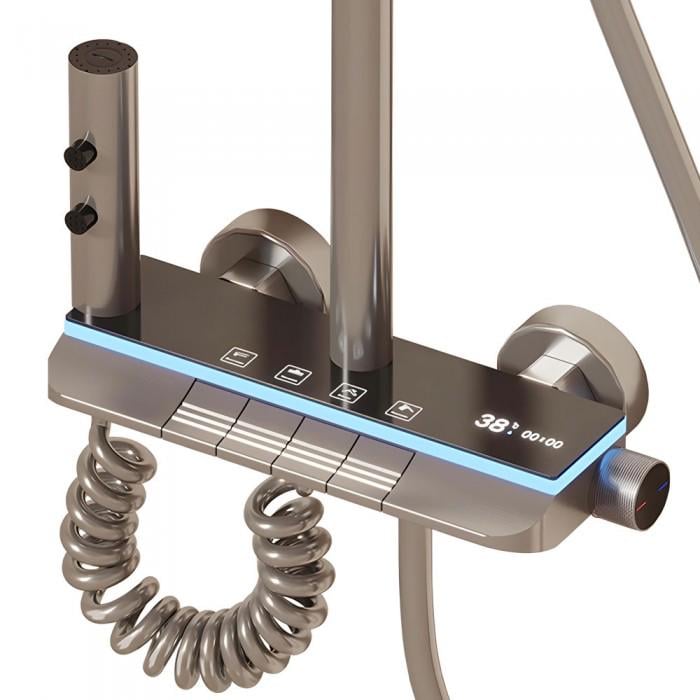 Смарт-душовий комплект iHunt C86 з LED та цифровим дисплеєм регулюванням температури та тиску та 4 режимами - фото 5 Смарт-душовий комплект iHunt C86 з LED та цифровим дисплеєм регулюванням температури та тиску та 4 режимами - фото 5