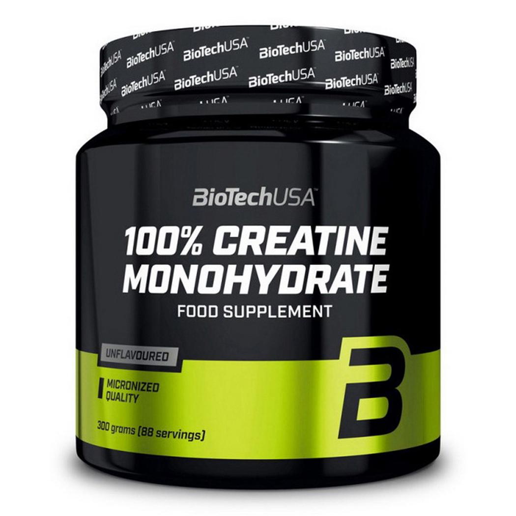 Креатин моногидрат BioTech USA 100% Creatine Monohydrate без вкуса 300 г (00945-01)